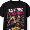 Электрический Callboy Металкор Техно Рок Группа Унисекс Футболка