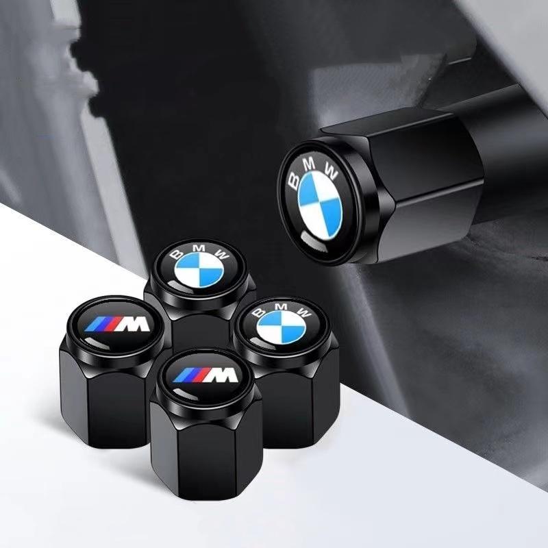 GTJK9 4pcs is suitable for BMW logo automobile tire valve, valve core valve and general valve refitting M logo. Auto parts.