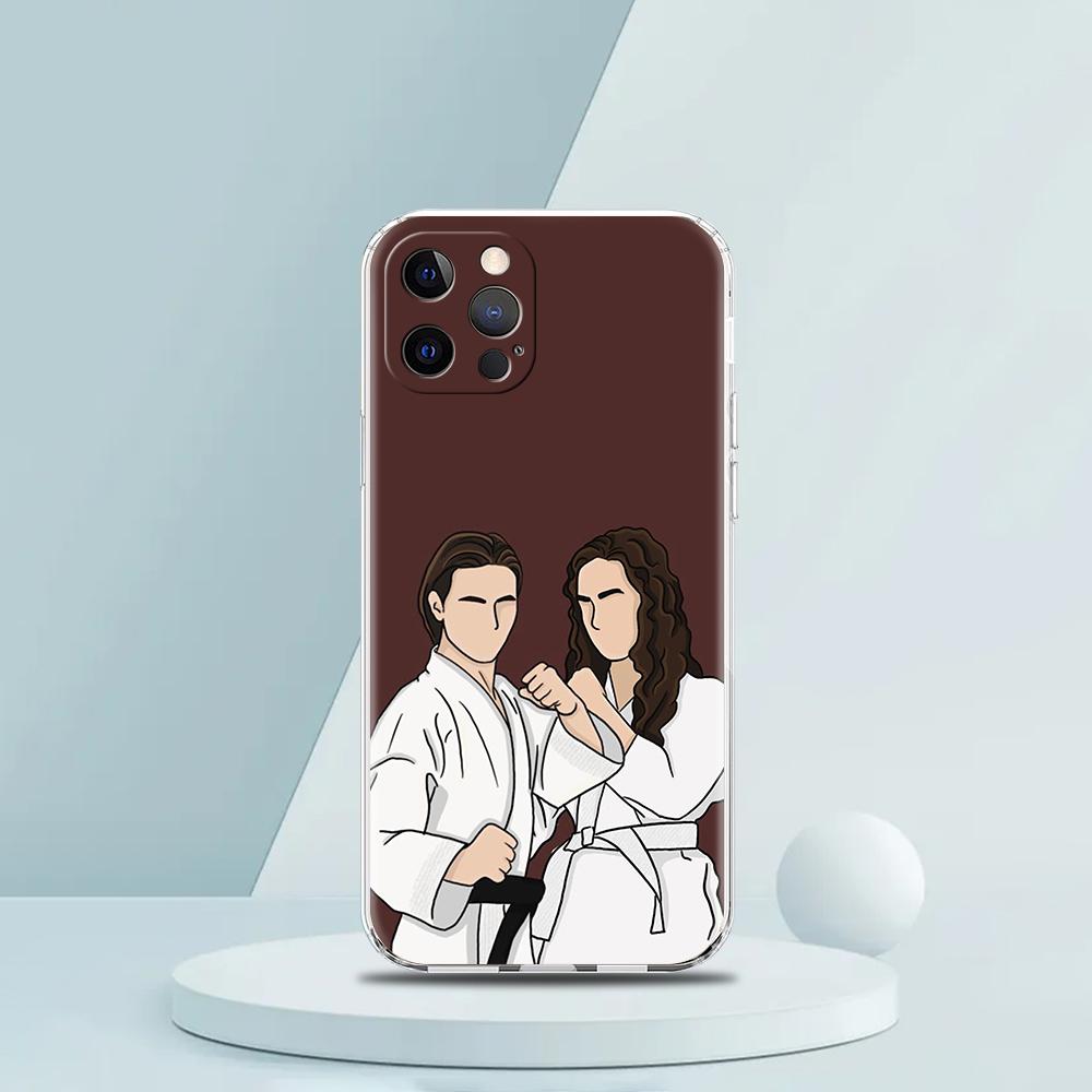 Чехол для телефона Кунг-фу Тхэквондо Каратэ для iPhone 16 15 14 13 12 Pro Max Чехол Прозрачный для iPhone 11 Pro Max 7 8 Plus XS XR Сумка