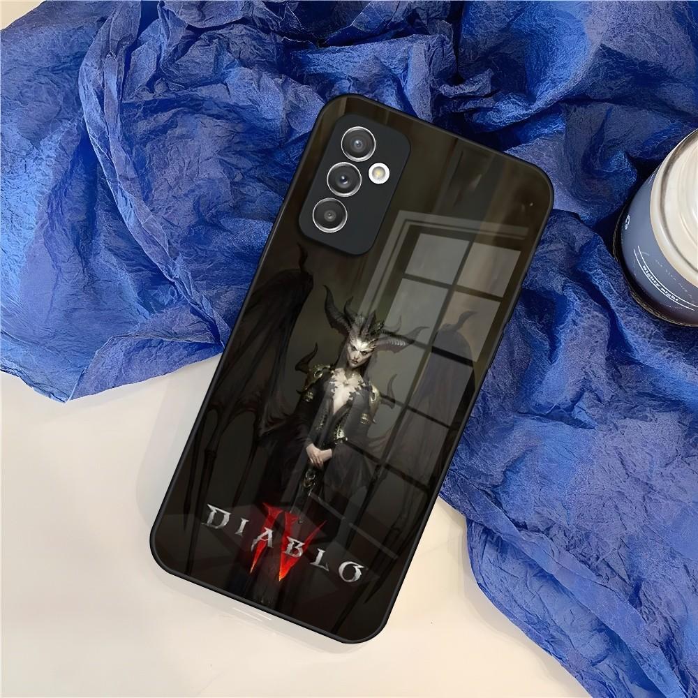 Горячая игра Diablo Чехол для телефона для Samsung Galaxy S24 S23 S22 S21 S20 A24 A34 A54 A53 Note20 M54 Fe Ultra Plus Стекло