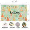 Forest Exploration Watercolor Background - 5.9 x 3.6 feet polyester photo background fabricXY