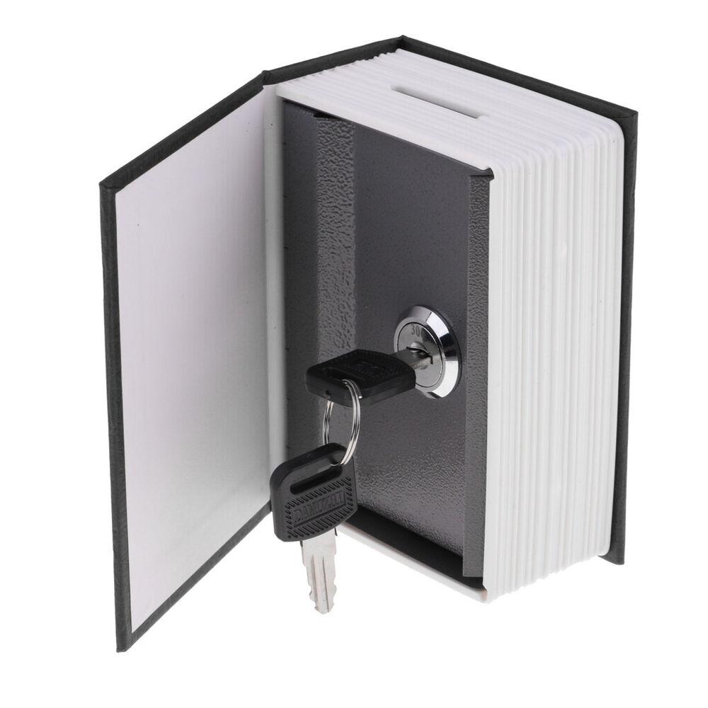 Booksafe Key Box With Lock Metal Box Simulated Book Safe Dictionary Hollow Book Safe Diversion