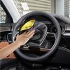 AAAAF1 Microfiber Absorbent Car Cleaning Towels Double-Faced Plush Wash Towel Rag Cleaning Brush For Skoda S Octavia Rapid Karoq Scala