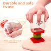 Fruit Vegetable Speed Slicer With Push Plate Manual Cup Cutter Portable Banana Strawberry Slicing Tool Kitchen Accessories
