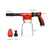 Car Wash Foam Gun with 1L White Bottle Spray Nozzle Connector Foam Sprayer for Home, Garden, Car