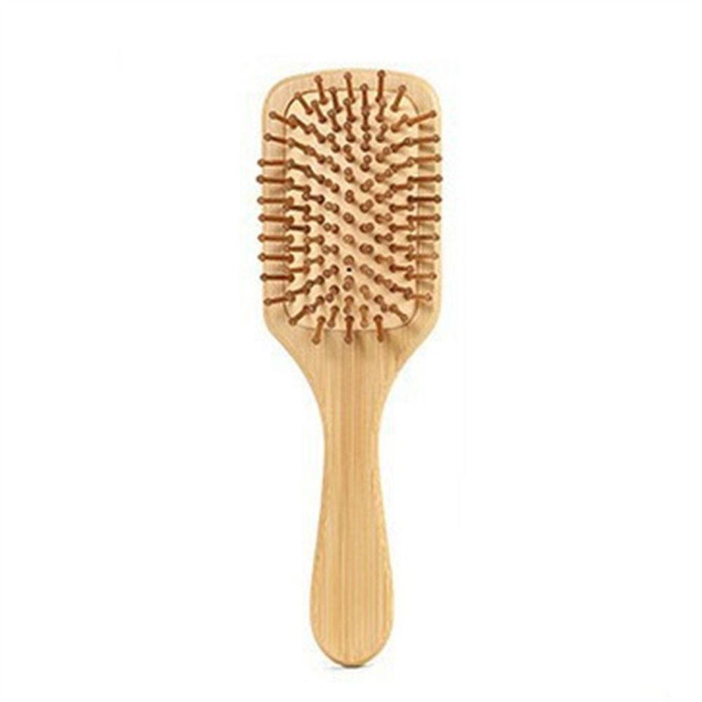 Professional Air Cushion Wood Comb Massage Brush Hair Loss Bamboo Comb Healthy Detangling Hair Brush Styling Tool