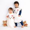 MIKIHOUSE HOT BISCUITS Boys and One Size Fits Sleeper, Girls, Kids' Clothing, White, All, 76-8036-497