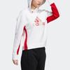 adidas Cny Tiger Year Limited Edition Повседневная спортивная дышащая толстовка с капюшоном женские топы белые HC2798
