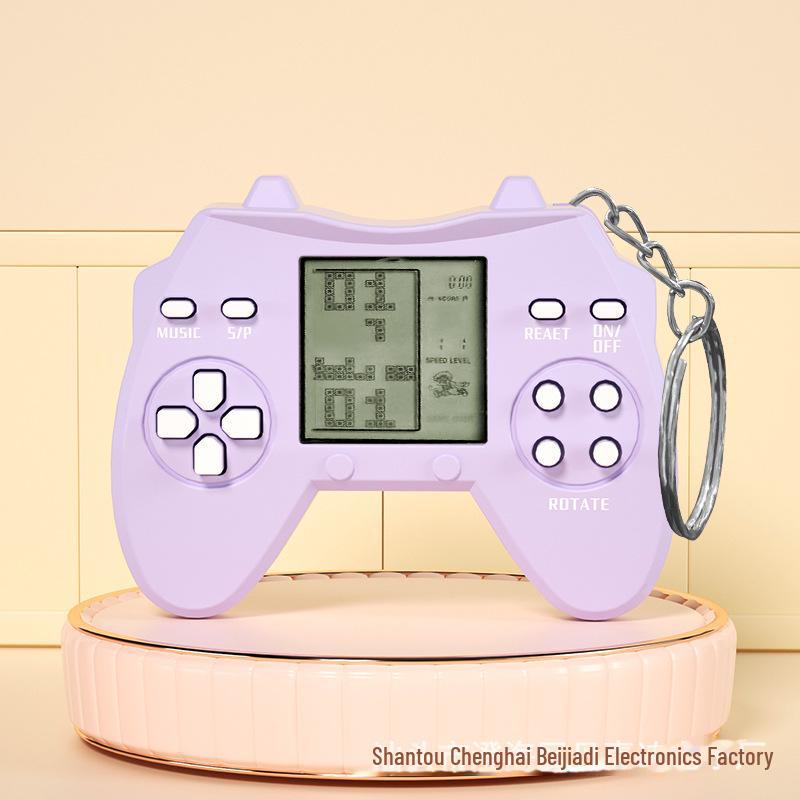 Брелок для мини-игры «Тетрис» - Игрушка-головоломка для подвески на школьную сумку