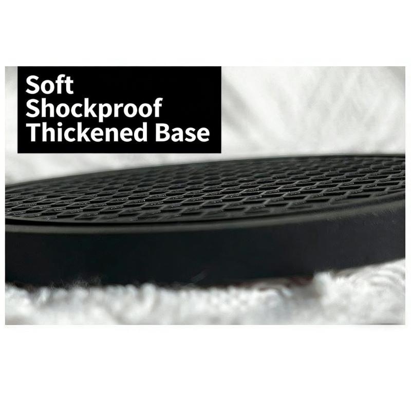 Set of 2 Thickened PVC Automotive Drink Mats Cup Holders Coasters Pads For Secure Placement Of Beverages In Moving Car
