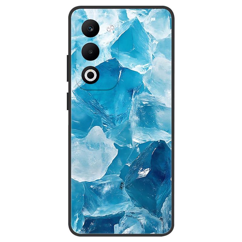 Чехол для Oppo A5m CPH2727 Мраморный Мягкий Матовый Силиконовый Задний Чехол для Oppo A5 4G A5i Global Oppo K13x 5G CPH2735 Полный Корпус Телефона