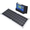 10W Solar Panel Set with 10A Controller Exhaust Fan for Car Yacht RV Boat Moblie Phone Battery