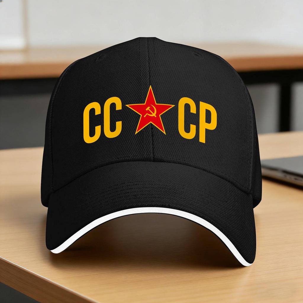 СССР, Звезда, Серп и Молот Солнце Бейсболка Летняя Мужская Дизайн Тракер Кепка Высокое Качество Ретро Бег Хиппи Snapback Кепка