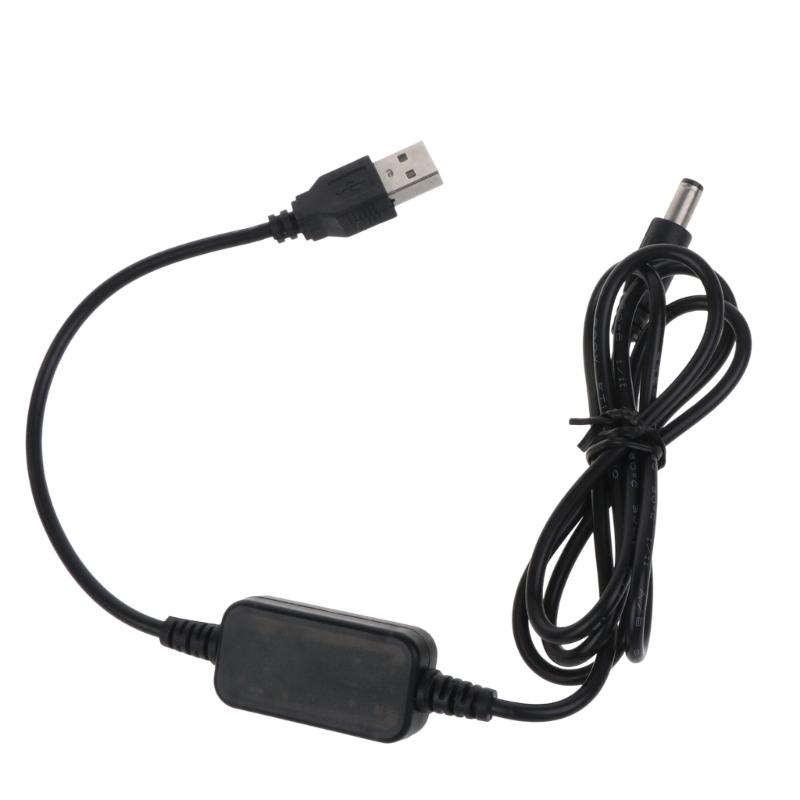 Преобразователь напряжения USB 5 В в 12 В повышающий регулятор мощности Line Boost 5,5x2,1 мм Male Step-Up Converter Адаптерный кабель