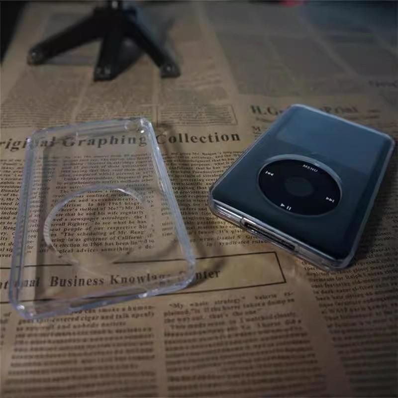 Кристально прозрачный жесткий чехол для Apple iPod Classic (80/120/160 ГБ)