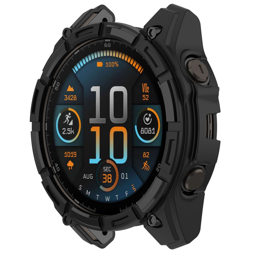 Пластиковый защитный чехол для часов Garmin Enduro 3 Watch Protect Edges улучшает внешний вид без защитного экрана