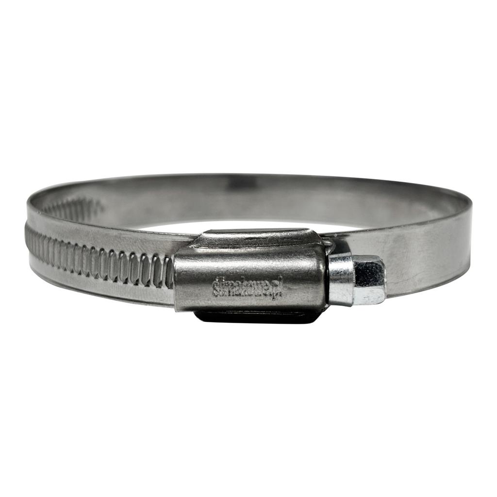 W2 worm clamp Ø60-80 mm, width 12 mm - stainless steel