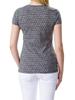 Women' Gray Bellybutton Maternity T-shirt