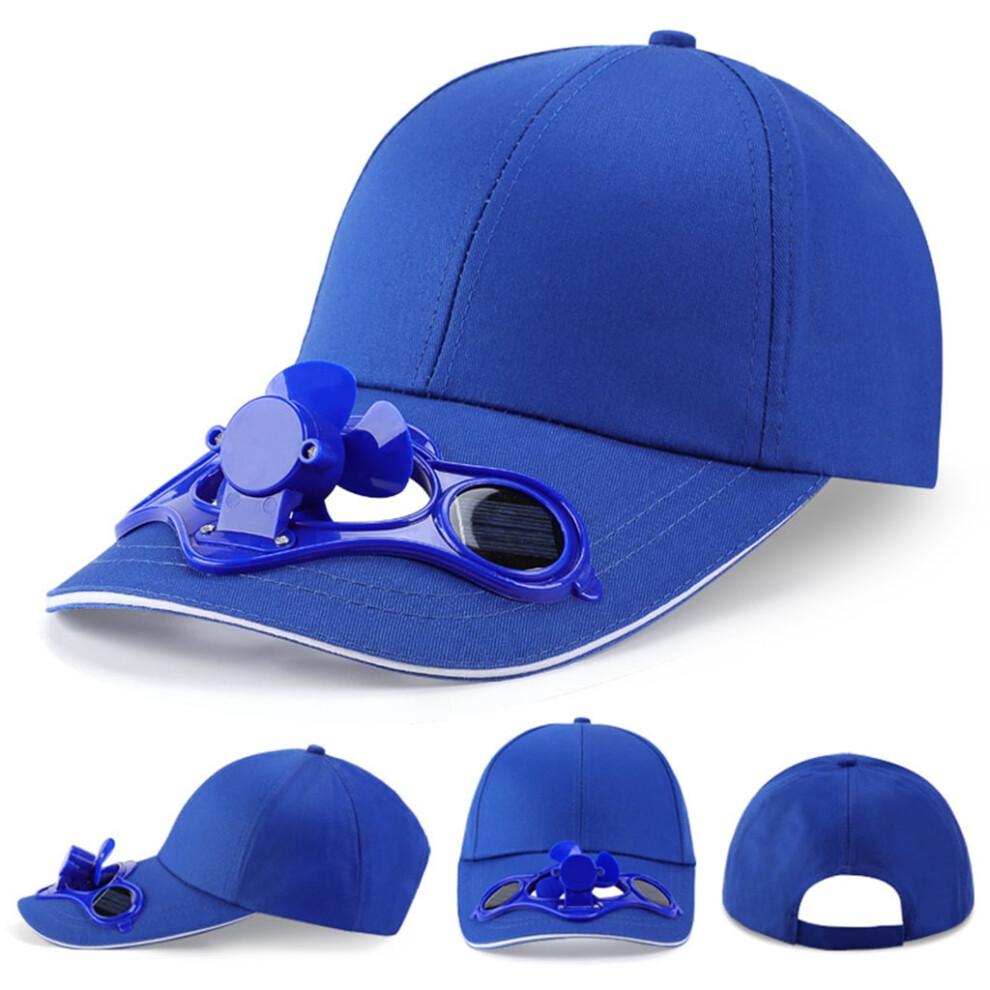 Solar-Powered Cooling Fan Baseball Cap