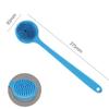 1 Piece Back Scrubber Scrub Long Handle Shower Body Bath Brush Silicone Massage Brush