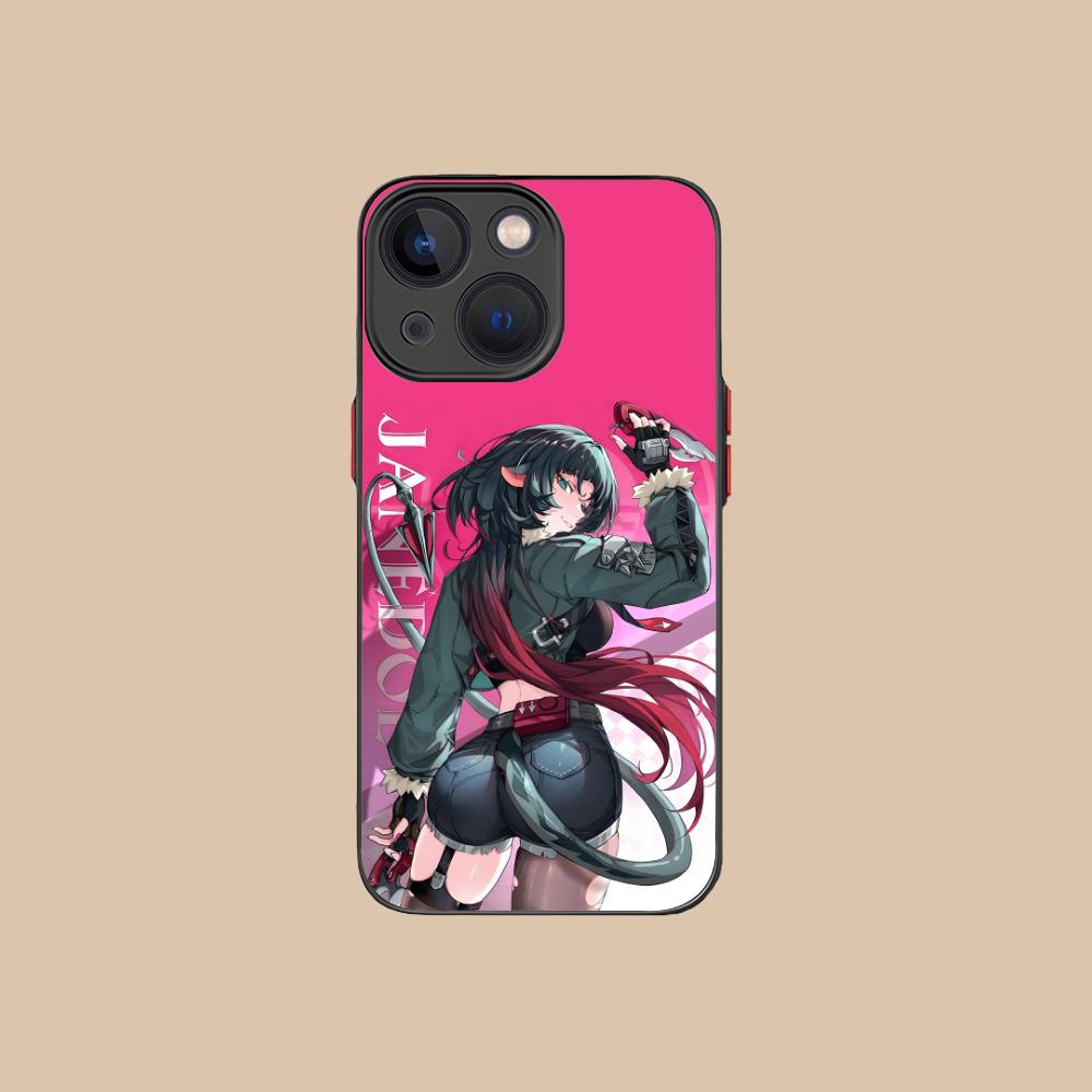 ZZZ Чехол для телефона Jane Doe для iPhone 17 16 15 14 13 12 11 X XR XS Air Pro Max Plus Mini Покрытие с ощущением кожи