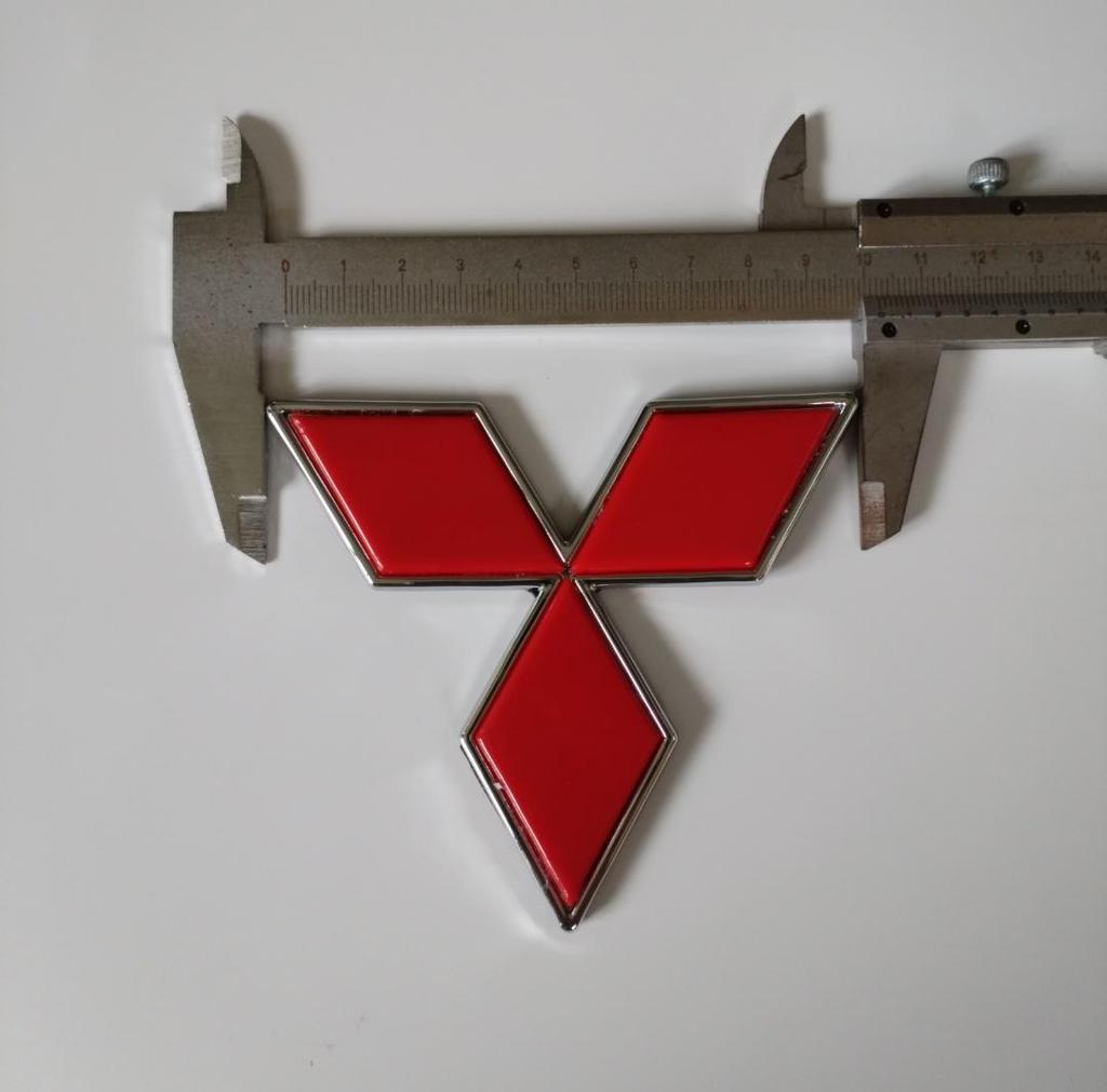 Наклейки с эмблемой Mitsubishi для Lancer, EX Lingyue, Lingpai, Outlander: Передняя, задняя и рулевое колесо