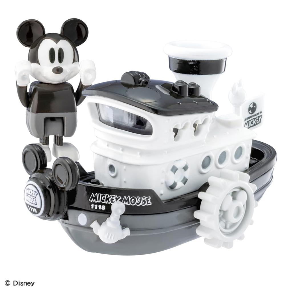 Takara Tomy Tomica Dream Tomica 181 Disney Motors Dream Sailor Mickey Mouse Miniature Car Toy for Ages 3 and Up No.