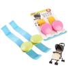 1Pair Outdoor Clamps Safety Stroller Blanket Clip Anti-slip Pushchair Kids Trolley Tool