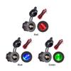 Car Cigarette Lighter Socket 12V-24V Power Outlet Adapter LED Light with 60cm Wire for Marine Boat Motorcycle Truck RV ATV
