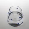 Borosilicate Glass Cups with Irregular Dots Textured Bump Tumbler Clear Glass Drinkware for Water Juice Milk Coffee Latte Mug
