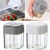 4 In 1 Camping Hiking Seasoning Jar Outdoor Cooking Grill Bbq Spice Dispenser Camping Supplies Cookware Equipment Accsesories