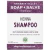Chagrin Valley Soap Salve Organic Natural Shampoo Bar - Henna