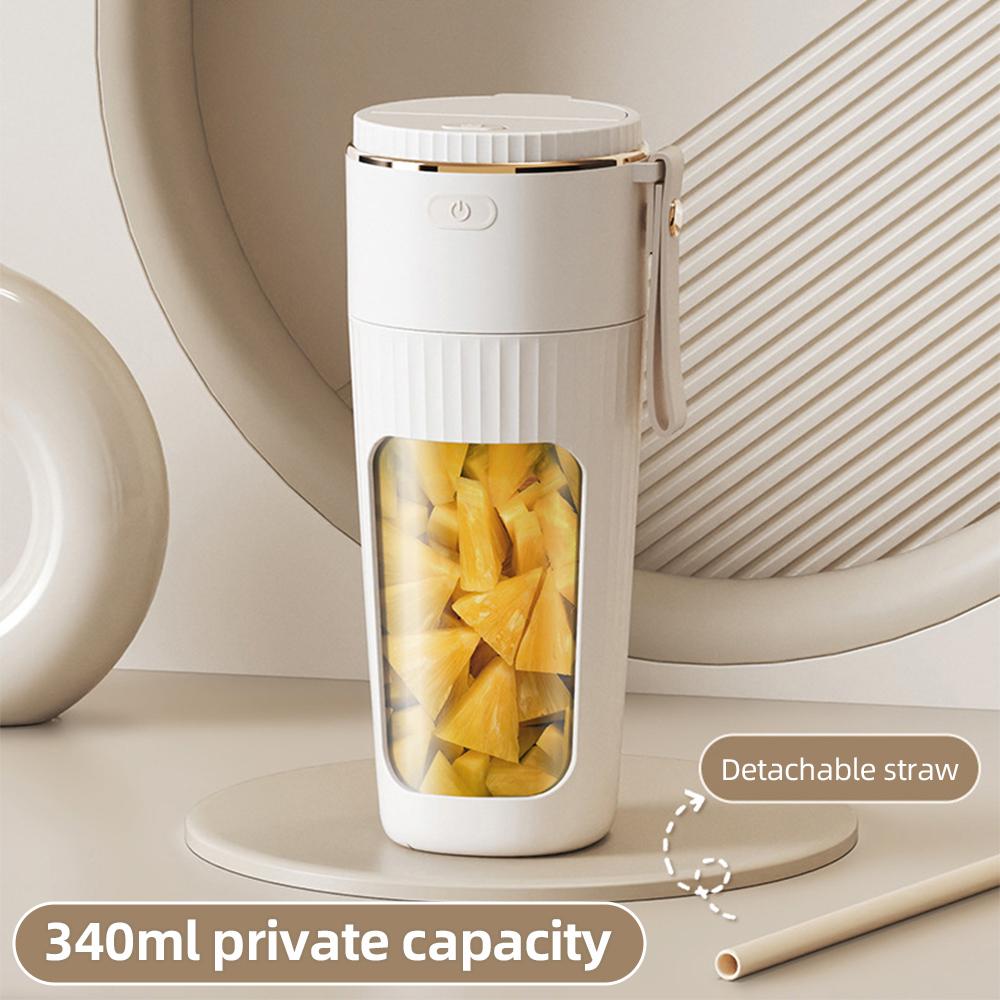 Портативный блендер для коктейлей и смузи с 10 лезвиями и аккумуляторным персональным блендером с USB-аккумулятором