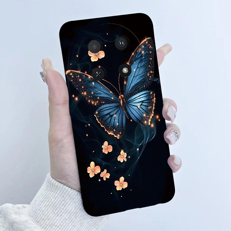 Чехол для Huawei Nova 12i Дизайн 'Девочка с цветами' Мягкий силиконовый чехол для телефона для Huawei Nova12i 12 i 4G CTR-L81 L91 Nova 13i Чехол Capa