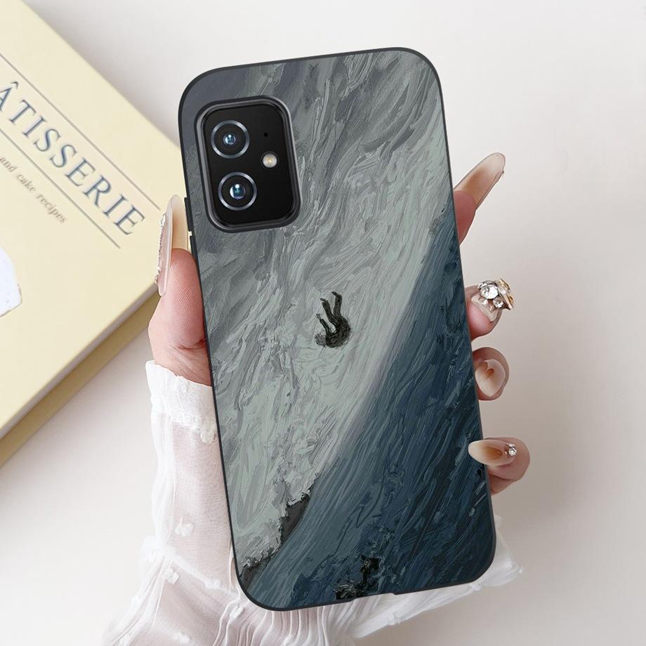 Чехол для ASUS ZENFONE 8 ZS590KS Астронавт Дракон Мультяшные Животные Крутой Стиль Мягкий Силикон Черная Крышка Телефона Для ASUS ZS590KS Сумка