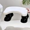 Plastic Toilet Stool Sturdy Poop Stool Comfortable Anti-Slip Seat Stool  for Adults