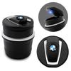 Car Sticker New Car Portable LED Ashtray With Blue Light Car Styling Smokeless Ash Tray For BMW E34 E36 E60 E90 E46 E39 E70 F10