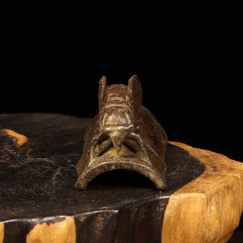 Metal Brass Insect Cicada Figurine Desktop Ornament Study Table Decoration Craft Accessories Small Animal Statue