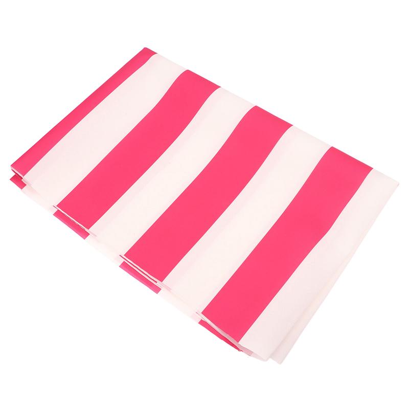 420D Striped Print Oxford Fabric Waterproof Fabric Canopy Tent Umbrella Cloth Pu Coated 50X150Cm Sunshade