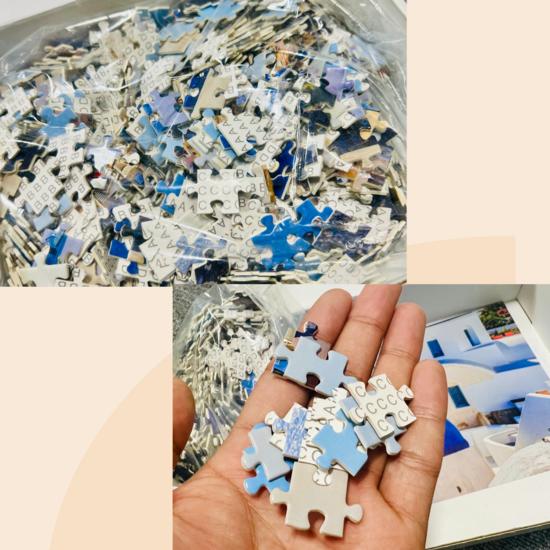 Легкая головоломка-головоломка 1000 деталей, популярные корейские головоломки