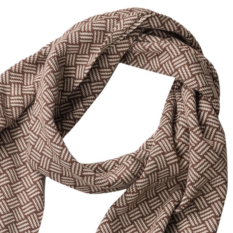 ELSYALN A-D3032B Knitted Winter Scarf