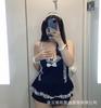 Large size catty sexy lingerie passion suit maid pajamas hot uniform seduction fat MM