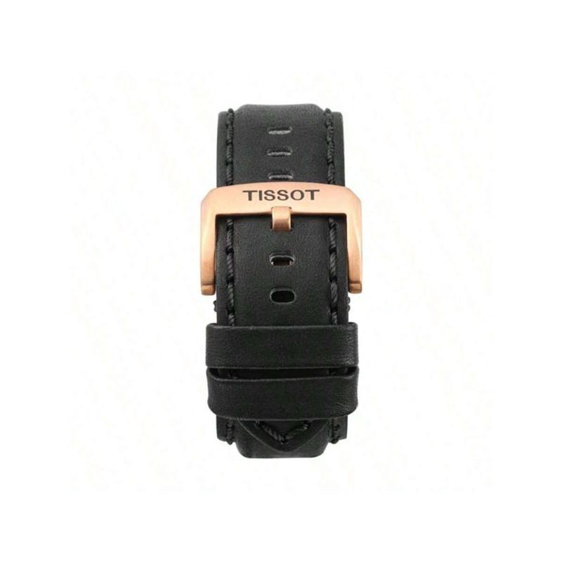 Supersport Chrono Баскетбольная версия T125.617.36.081.00 Модные Спортивные Мужские Кварцевые Часы с Кожаным Ремешком, Круглые Черные T125.617.36.051.00
