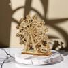 Assembly Toy 3D Rotatable Ferris Wheel Assembly Toy DIY 3D Rotatable Ferris Wheel  Toy  Kids Toys
