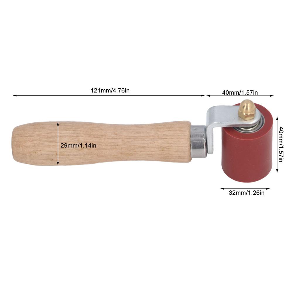 Ручной прижимной ролик для шва, профессиональный высокотемпературный силиконовый прижимной ролик для шва