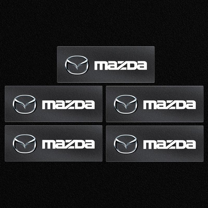 1/2/5/10pcs Car Styling Emblems Stickers Interior Decoration Decal For Mazda 6 3 5 2 CX5 CX7 323 Demio Axela Atenza CX9 MX3 MX5