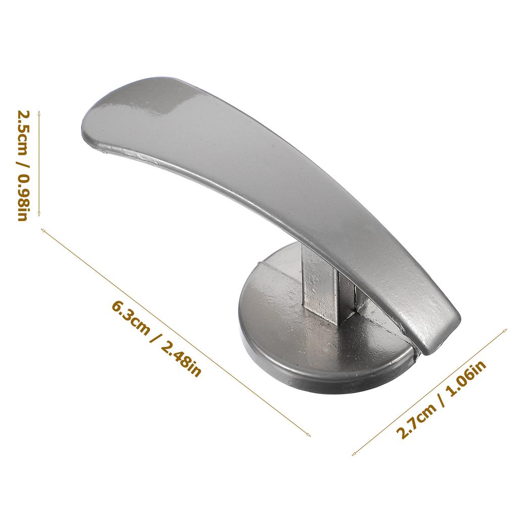 4Pcs Wall Mounted Curtain Holdbacks Zinc Alloy Metal Tiebacks for Living Room Bedroom Drapery Hooks Decorative Curtain Holders