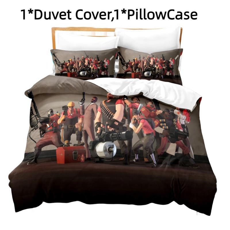 Trendy 3d Print Home Textile Set Fortnite Inspired American Style