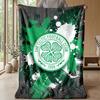 Celtic FC Soft Flannel Fleece Blanket Lightweight Cozy Warm Throw Blanket For Sofa Bed Home Decor