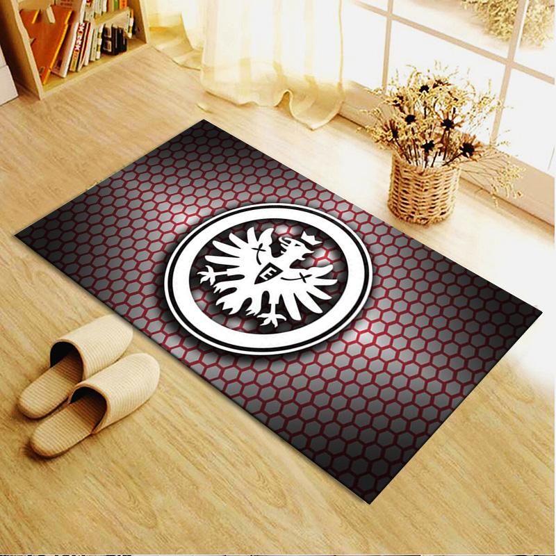 Eintracht Frankfurt logo Carpet Rug for Living Room Bedroom Home Sofa Decoration,Kids play Non-slip Floor Mat